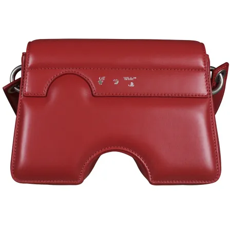 Off-White Burrow 22 schoudertas rood, foto 2
