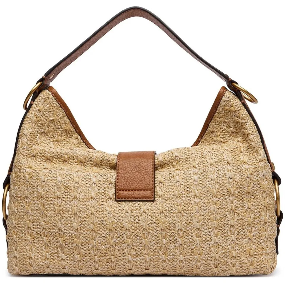 Guess Camden schoudertas bruin print, foto 2