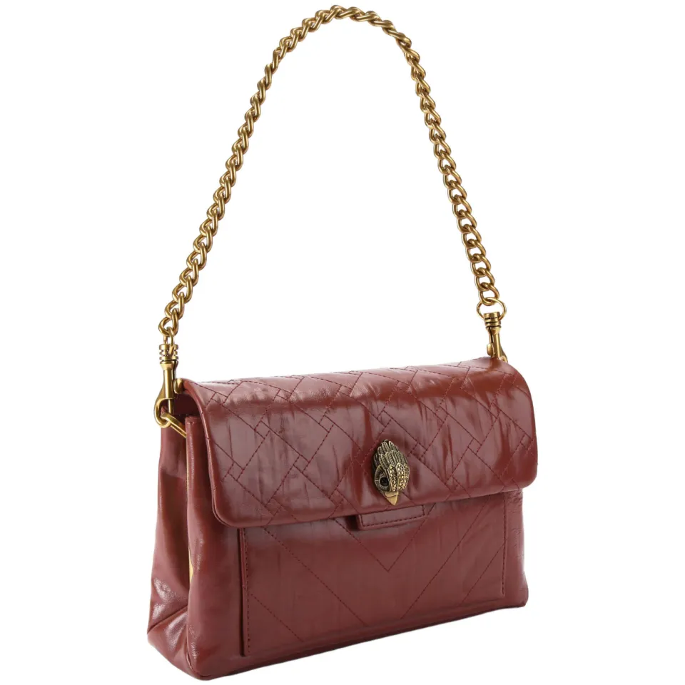 Kurt Geiger Kensington schoudertas donkerrood, foto 3