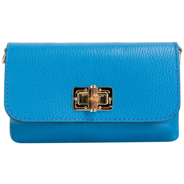 Usha clutch blauwe aster