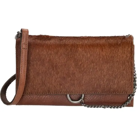 Hide & Stitches Mendoza Portemonnee - Bruin - 100% Leer