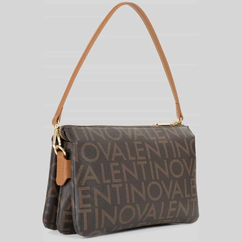 Valentino Bags Regina schoudertas met logoprint donkerbruin bruin, foto 5