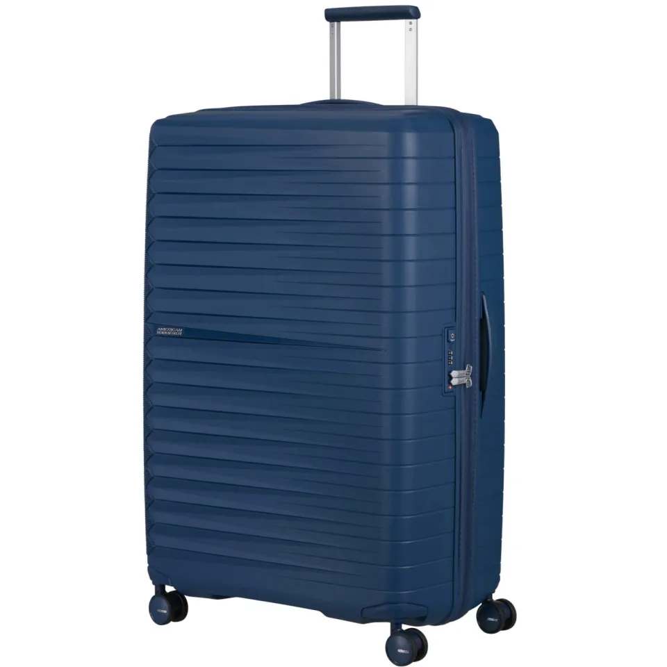 American Tourister Fastforward spinner 83 EXP blauw, foto 4