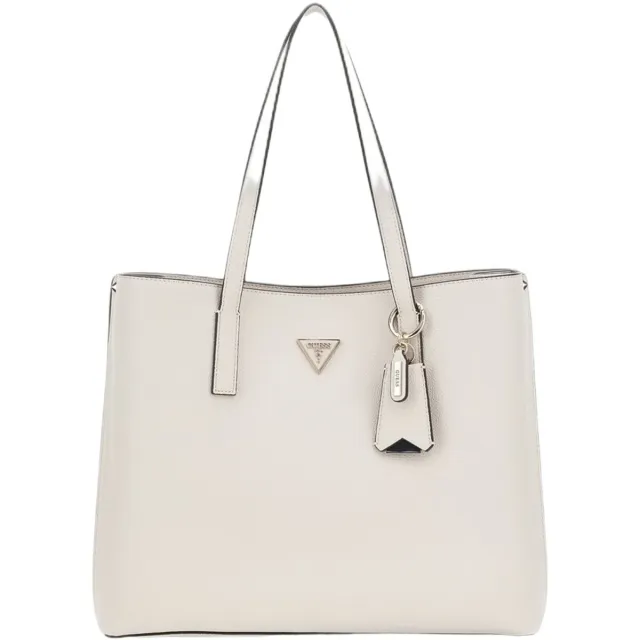 Guess Handtas Guess Meridian Ii Girlfriend Tote Beige