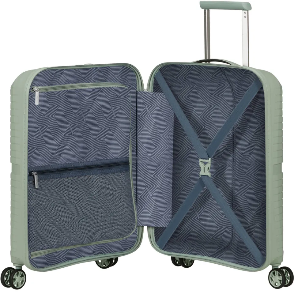 American Tourister trolley Airconic 55 cm. lichtgroen, foto 3