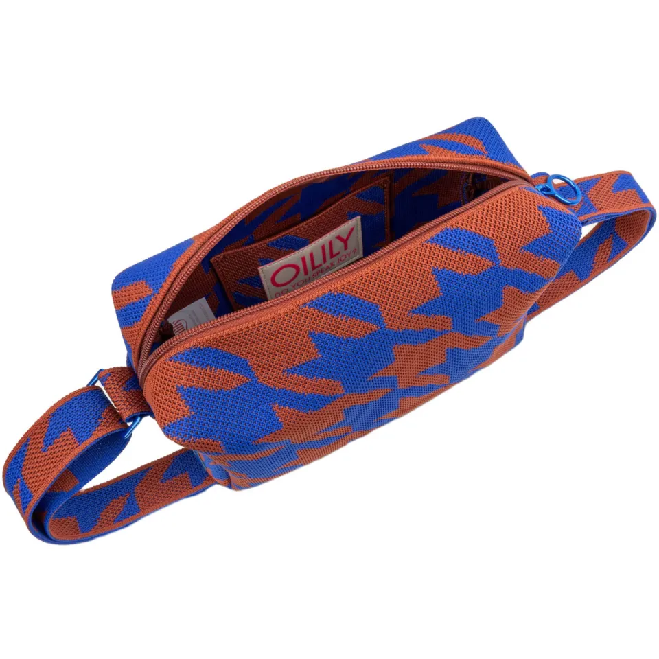 Oilily Duif crossbody tas blauw, foto 2