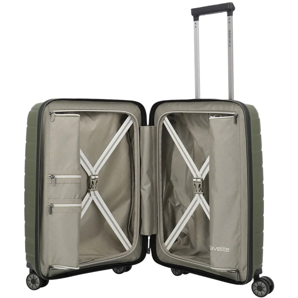 Travelite Air Base handbagage koffer olijfgroen, foto 2