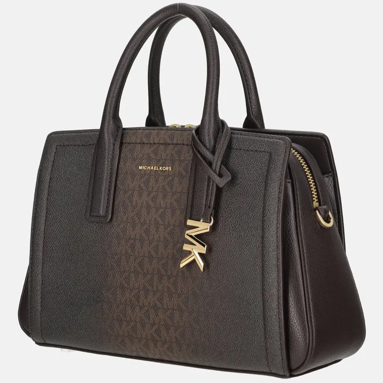 Michael Kors Laila handtas donkerbruin, foto 2
