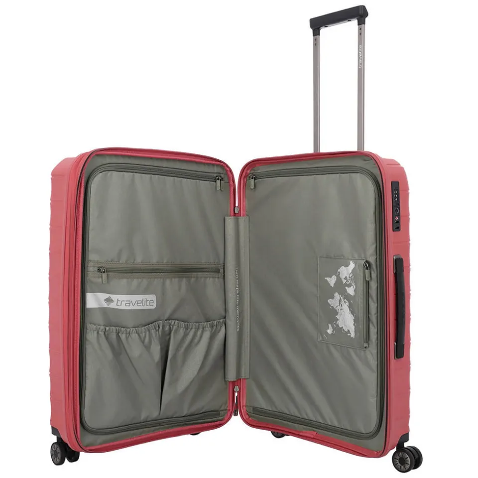 Travelite Mooby koffer rood, foto 2