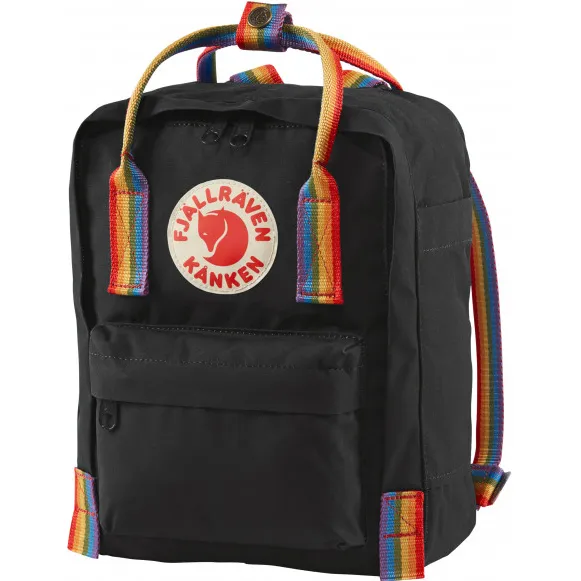 Fjällräven Kånken Rainbow Mini 7 - Dagrugzak zwart