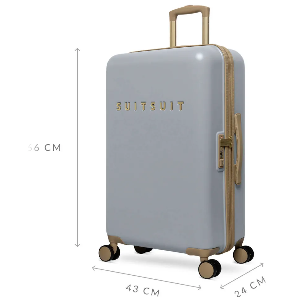 SUITSUIT Fusion reiskoffer 66 cm frosted grey, foto 4