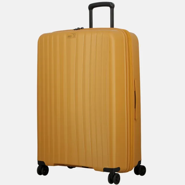 Jump Enais 4 wielen Trolley 75 cm met uitbreidingsplooi - Harde bagage - TSA slot - yellow