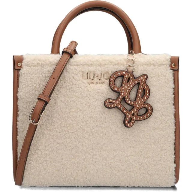 Liu Jo Ridhi S tote-tas crème Cognac