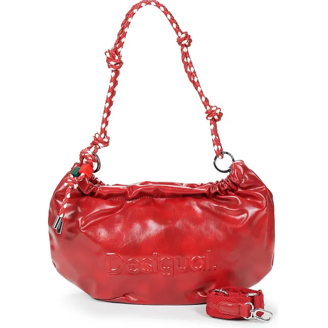 Desigual Half Logo Waverly schoudertas rood
