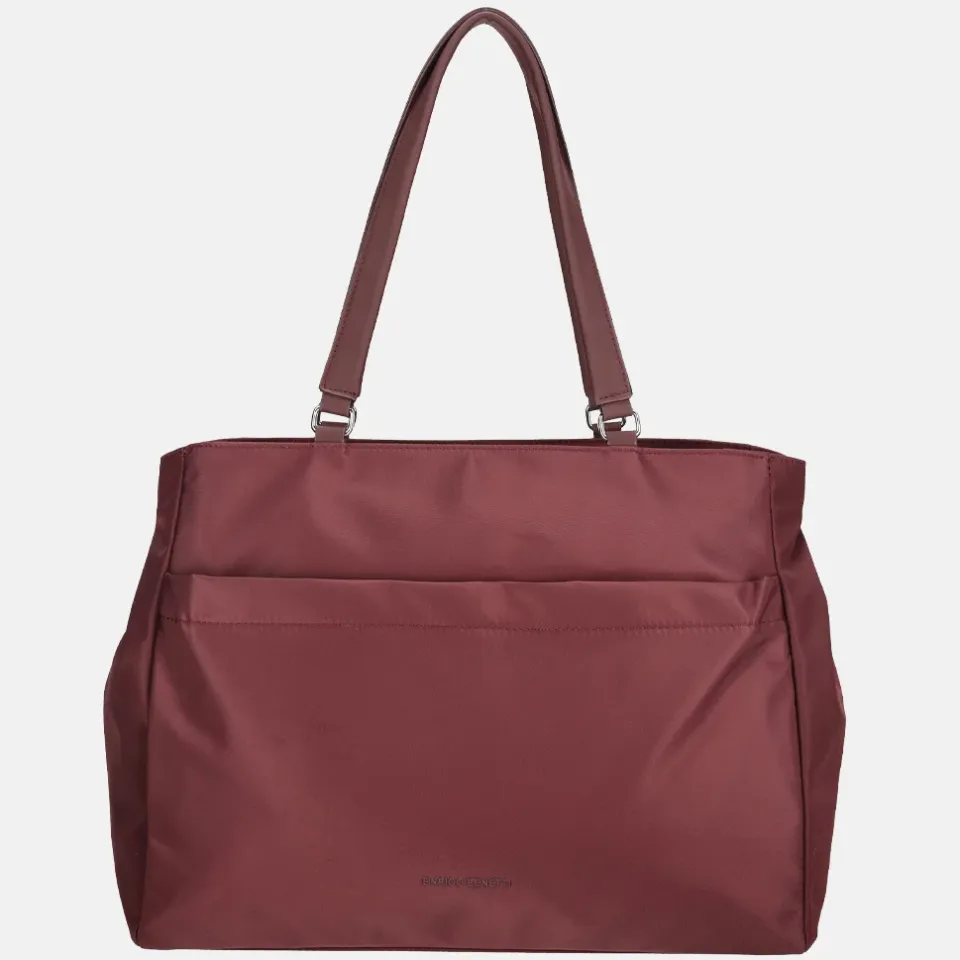 Enrico Benetti Caroline Schoudertas met 15 inch Laptopvak - Laptoptas - Burgundy, foto 2