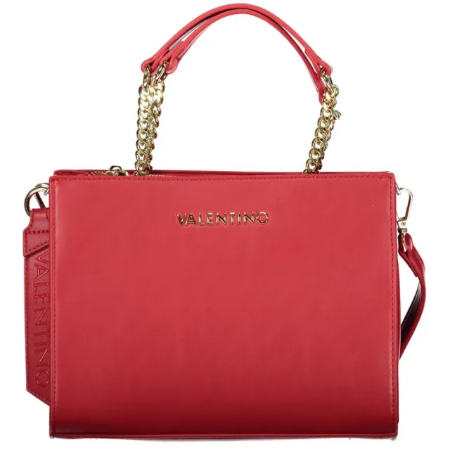 Valentino Mario Valentino Rosso Polyurethaan Dames Handtas Rubino