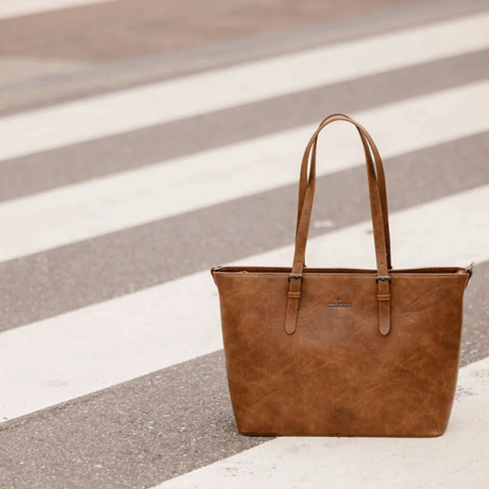 Enrico Benetti Julia shopper cognac, foto 4