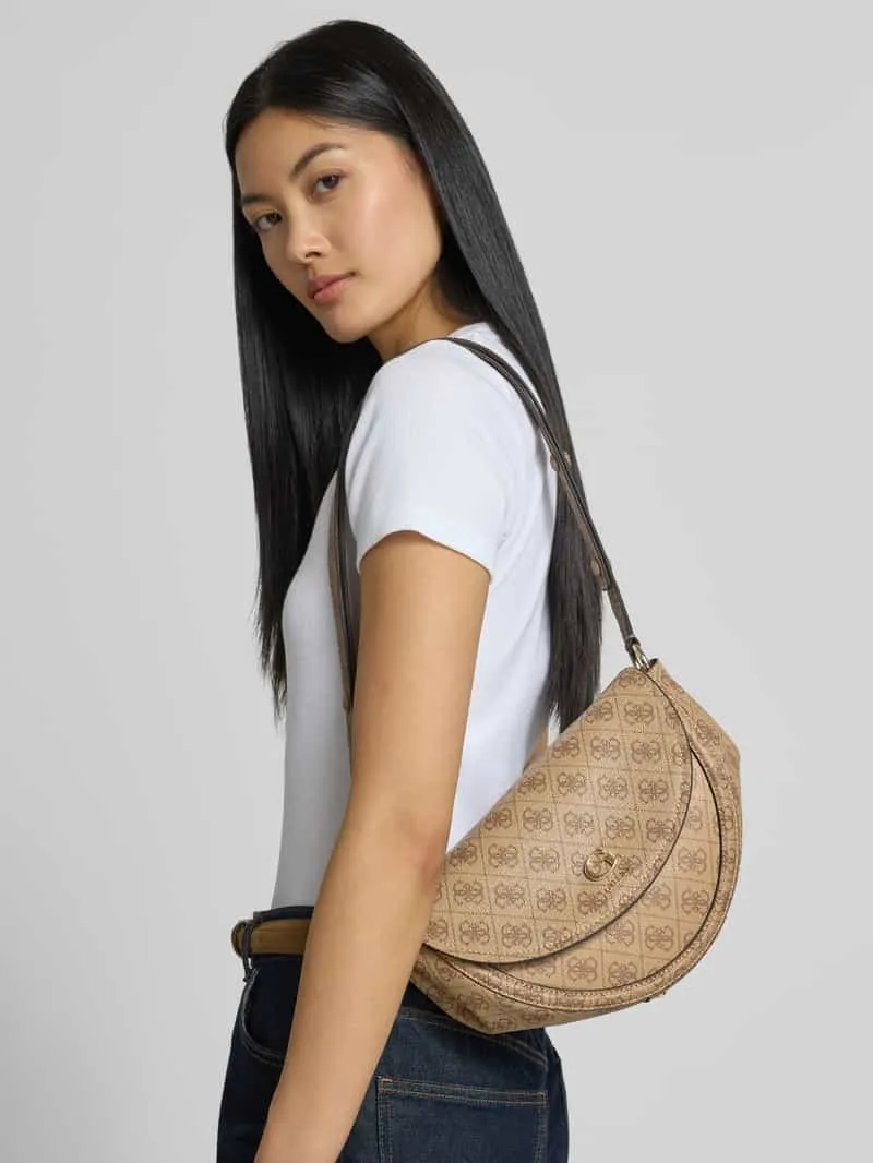 Guess Coleen schoudertas latte logo, foto 3