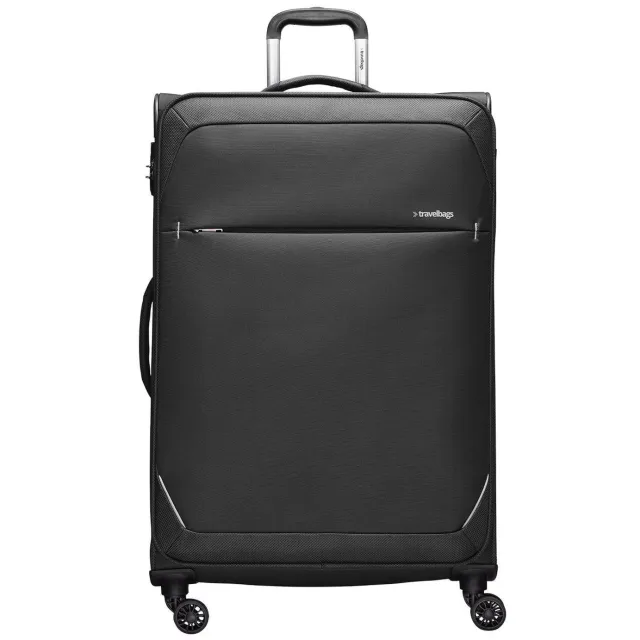 Travelbags The Base Soft trolley zwart