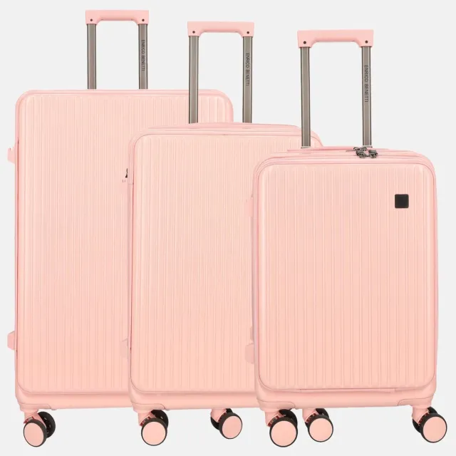 Enrico Benetti Romero 3-delig kofferset 74 cm pink
