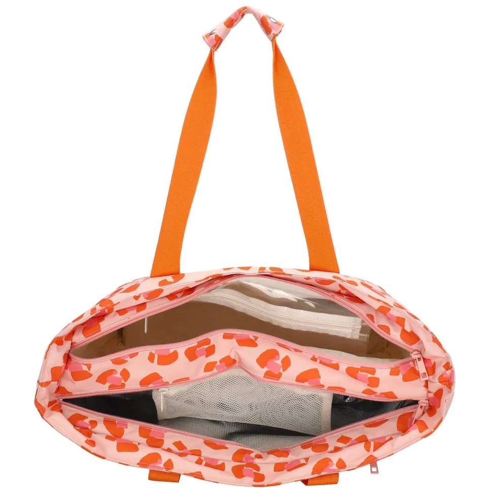 Zebra Trends Sally strandtas roze cheetah, foto 2