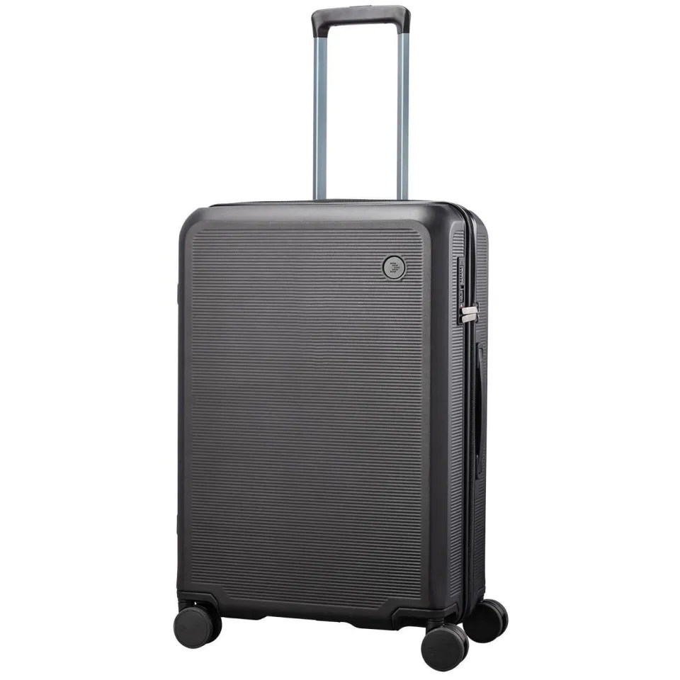 Travelbags The Flow Trolley M koffer zwart, foto 4