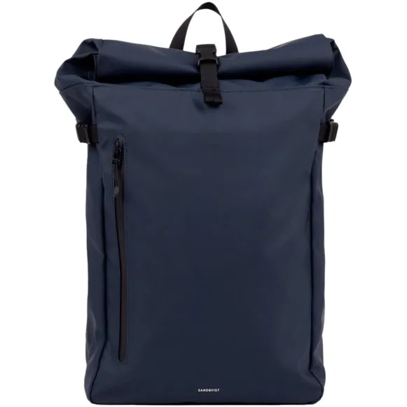Sandqvist Stream Slim Rolltop 26 - Dagrugzak blauw
