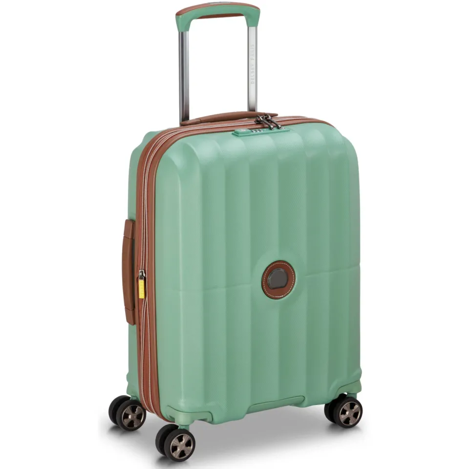 Delsey Carrousel 2 Slim handbagagekoffer saliegroen, foto 2