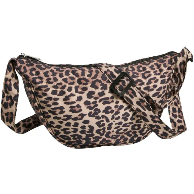 Pieces Amanda crossbodytas panterprint bruin