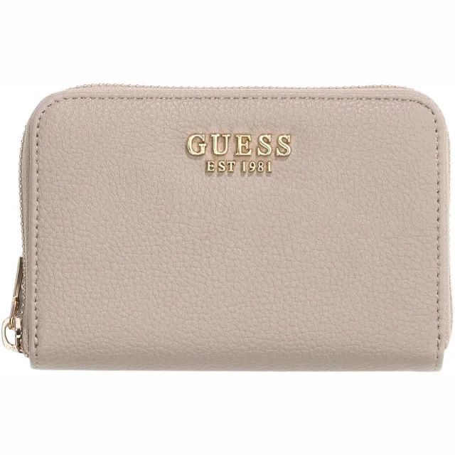 Guess Portemonnee Guess Melody Slg Medium Zip Around Beige