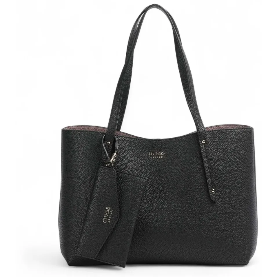 Guess Brenton shopper zwart Black