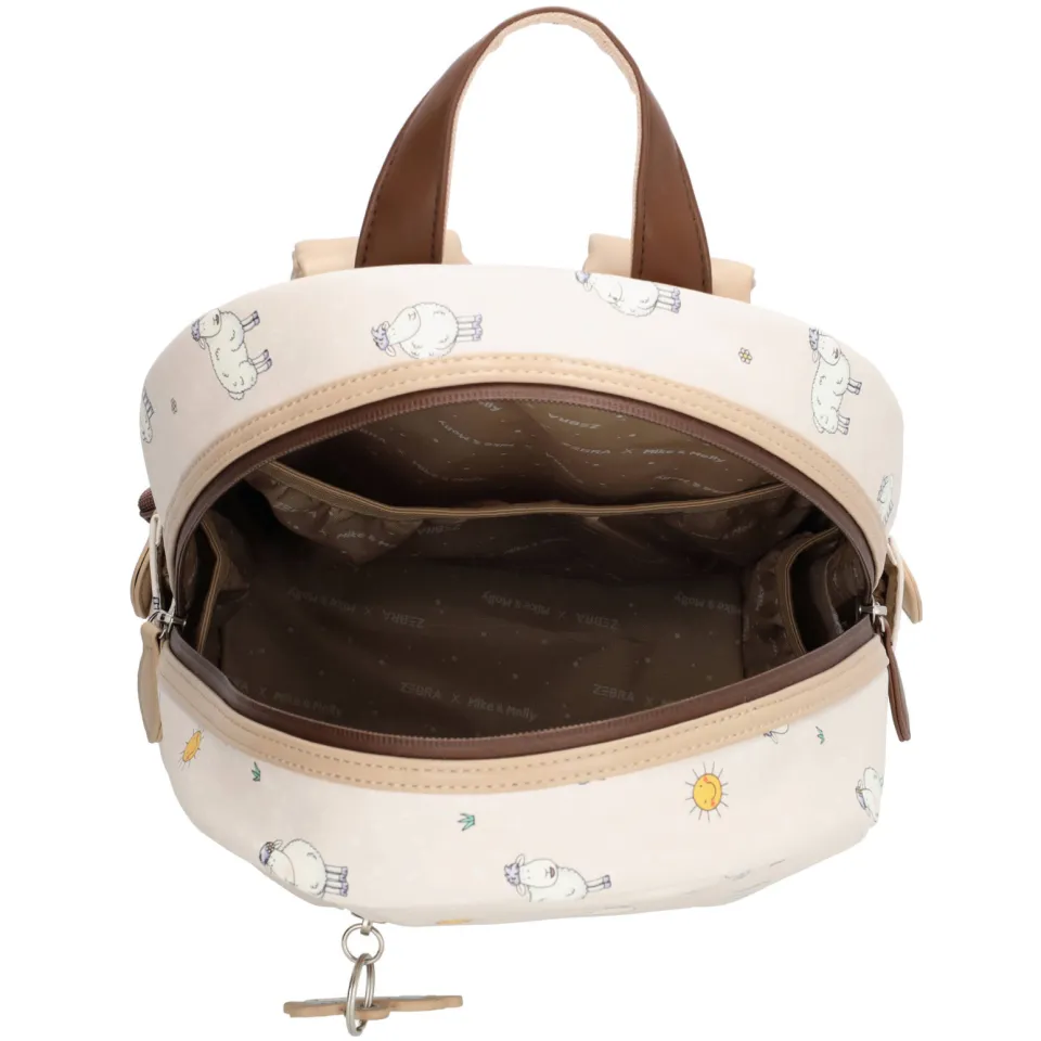 Zebra Trends rugzak met dierenprint - beige, foto 5