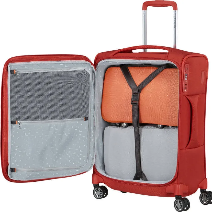 Samsonite Re-Lite spinner 55 cm rood, foto 4